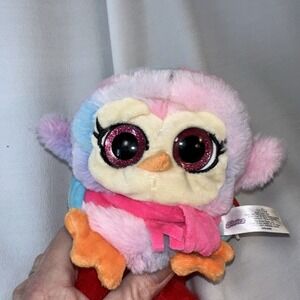 Zippetz Reversible Plush  5" Octopus and Bird